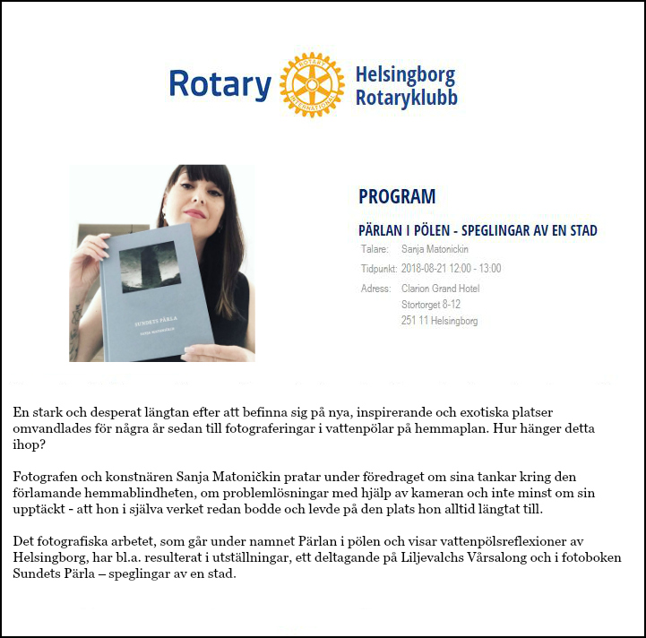 sanja för rotary med ram